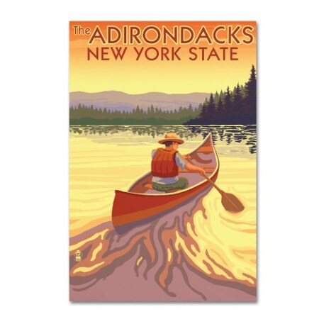 Trademark Fine Art Lantern Press 'Travel 81' Canvas Art, 12x19 ALI8770-C1219GG